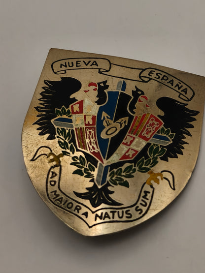 Nobility Spanish Shield Badge.