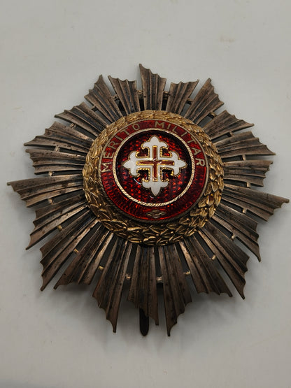 Military merit order medal cross. Portugal