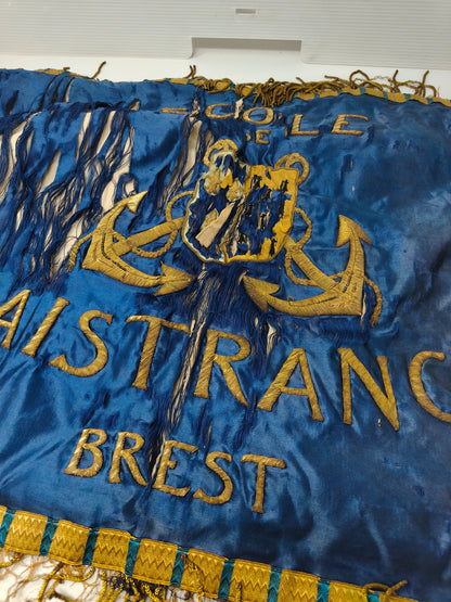 Bandera "Valeur Discipline" Marina República Francesa .