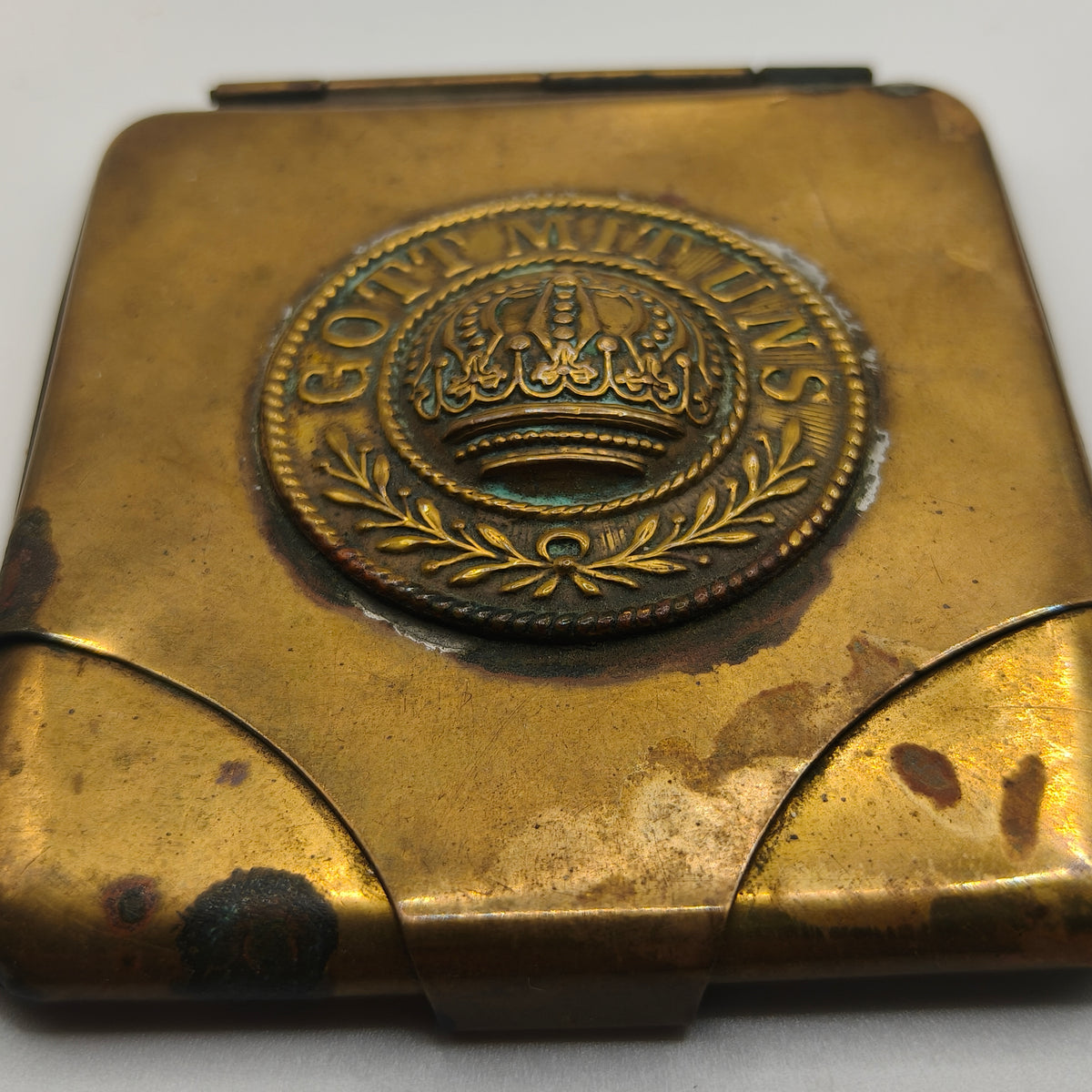 Cigarettes Case IWW, Germany. Trench Art.