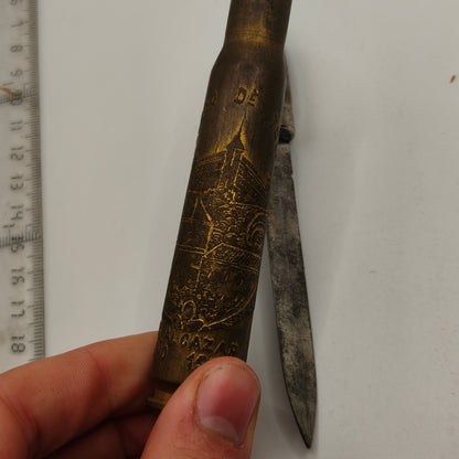 Letter Opener, Spanish Civil War Souvenir, "Alcazar de Toledo".