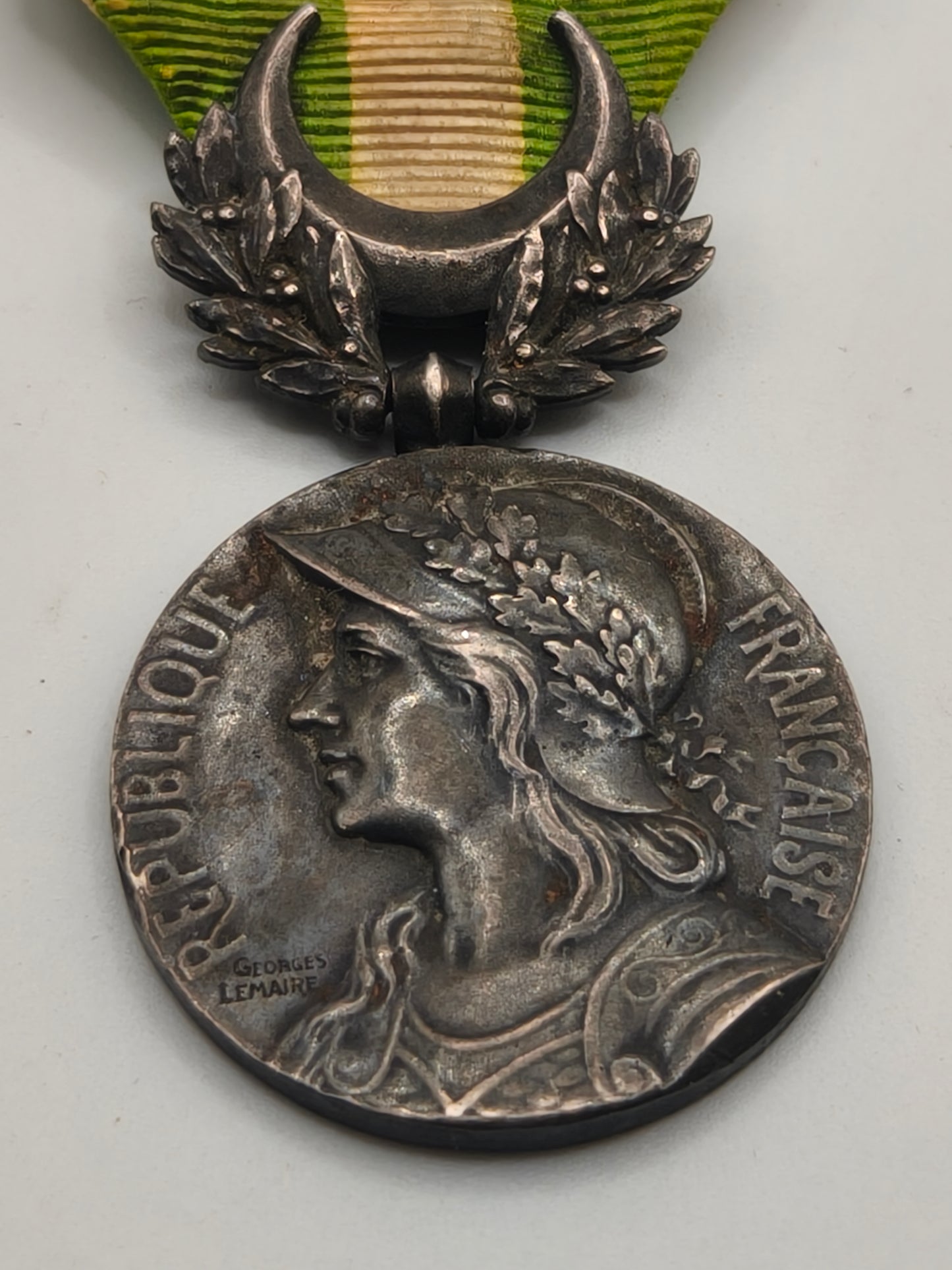 Colonial Casablanca Campaign Medal. France