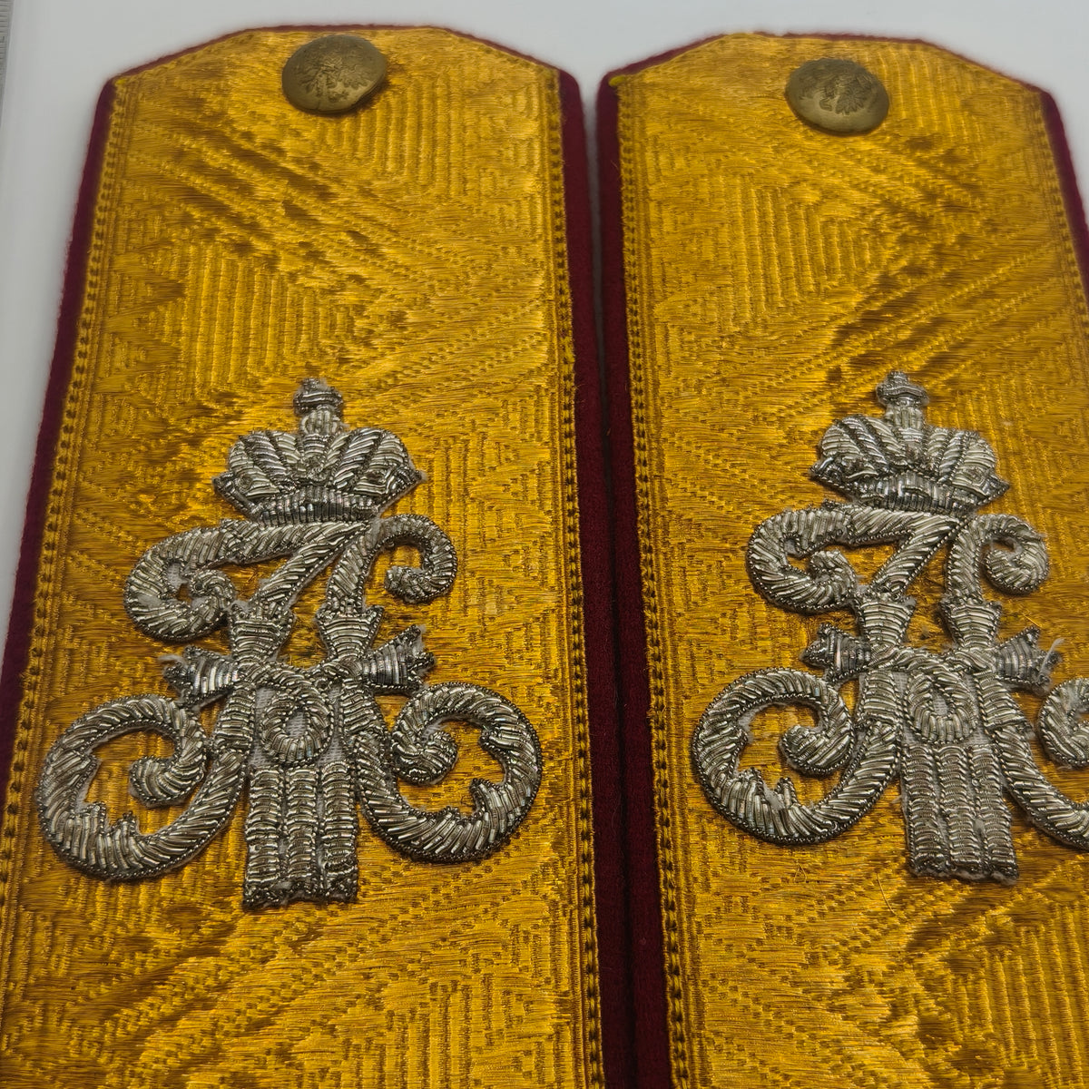 Zarist Epaulettes, Alexander II.  Imperial Rusia