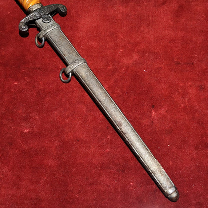 Daga oficial Wehrmacht Sin marcas en hoja