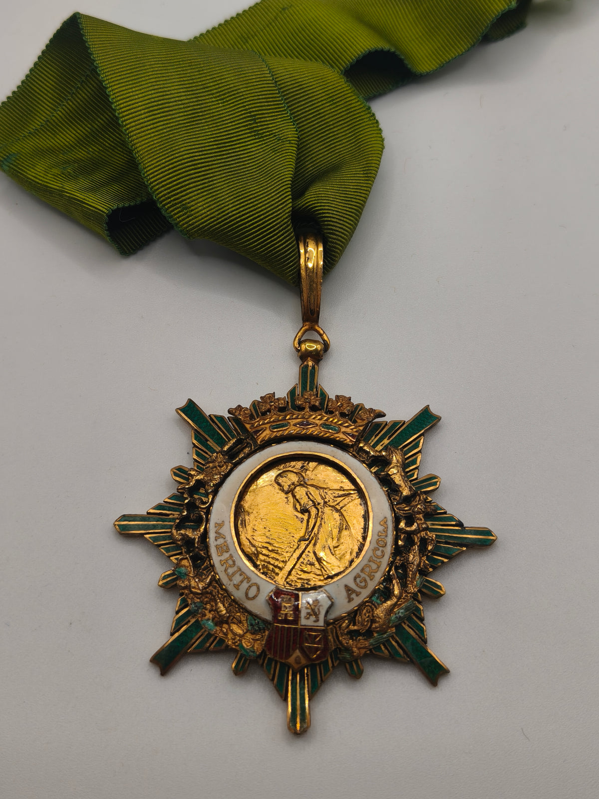 Agricultural Order, Commander Medal. Spain.