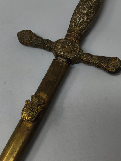 Carabineros Dress sword. Alphonso XII-XIII.