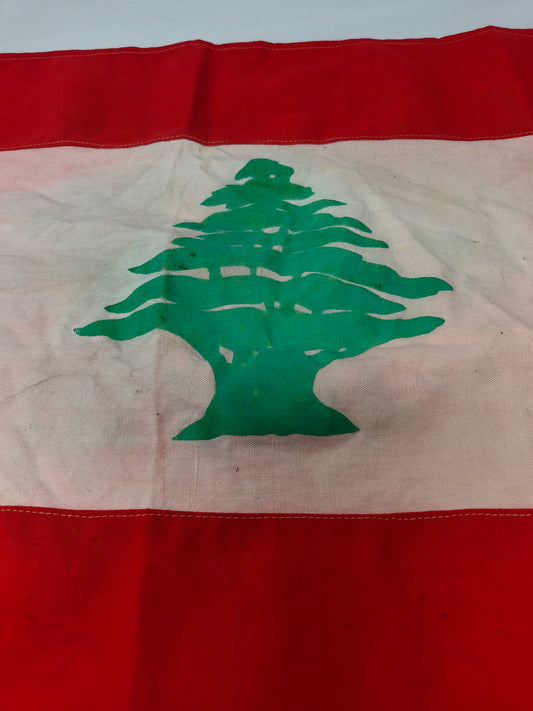 Bandera antigua Libano