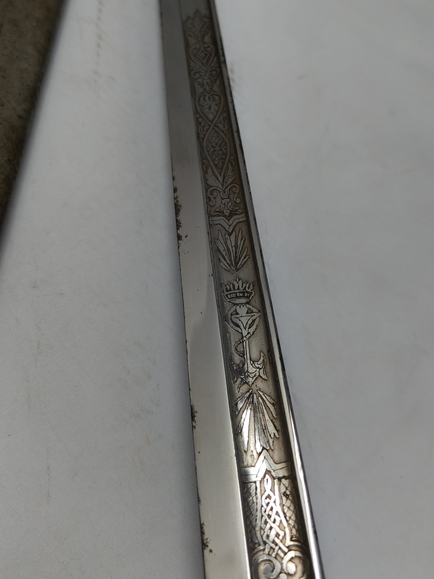 Spanish Marine Ceremonial Saber. Franco's period.