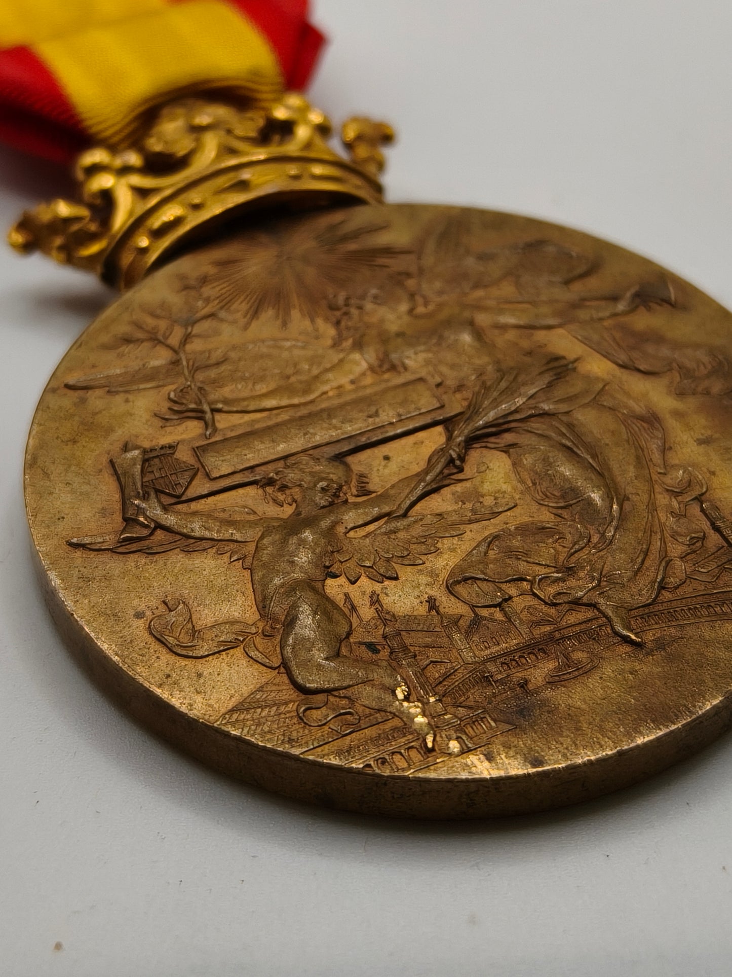 Medalla exposición internacional de Barcelona