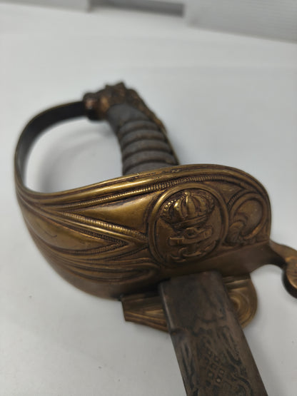 Spanish Marine Saber. Colonial period 1874.