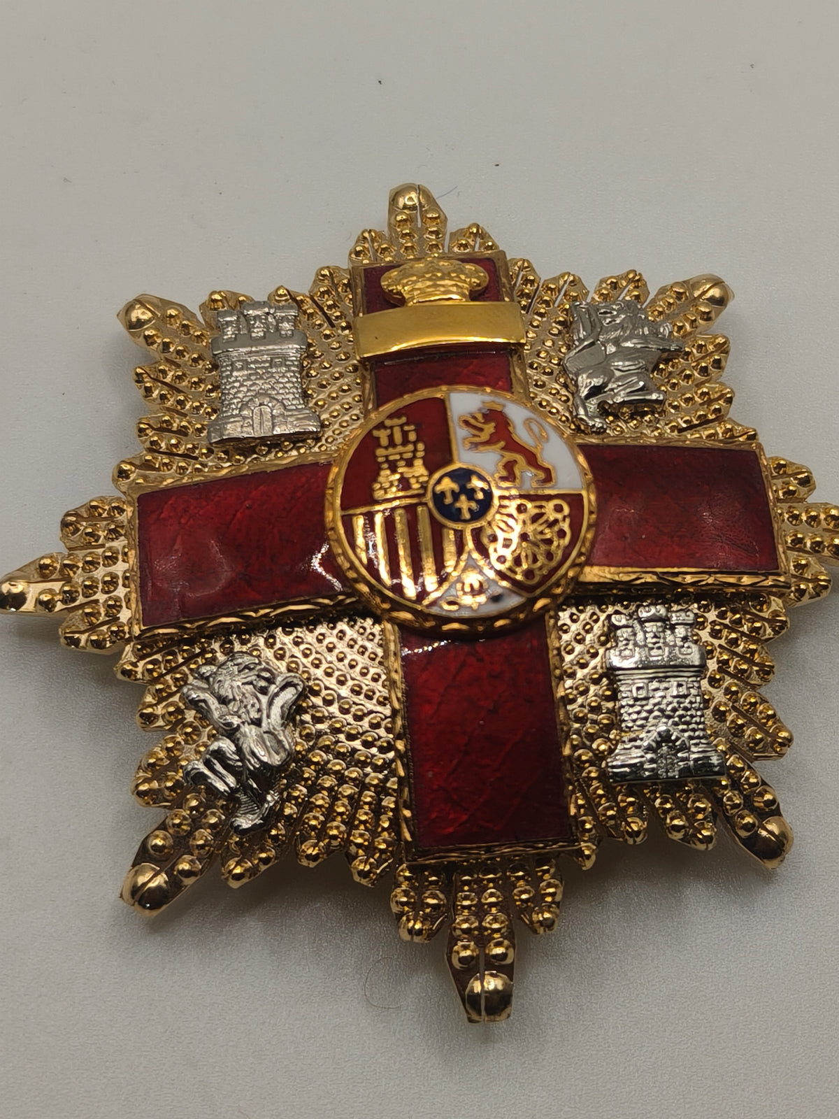 Red Military Merit Order, Breast Star. Spain