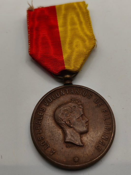 Medalla Campaña de Luzón Filipinas