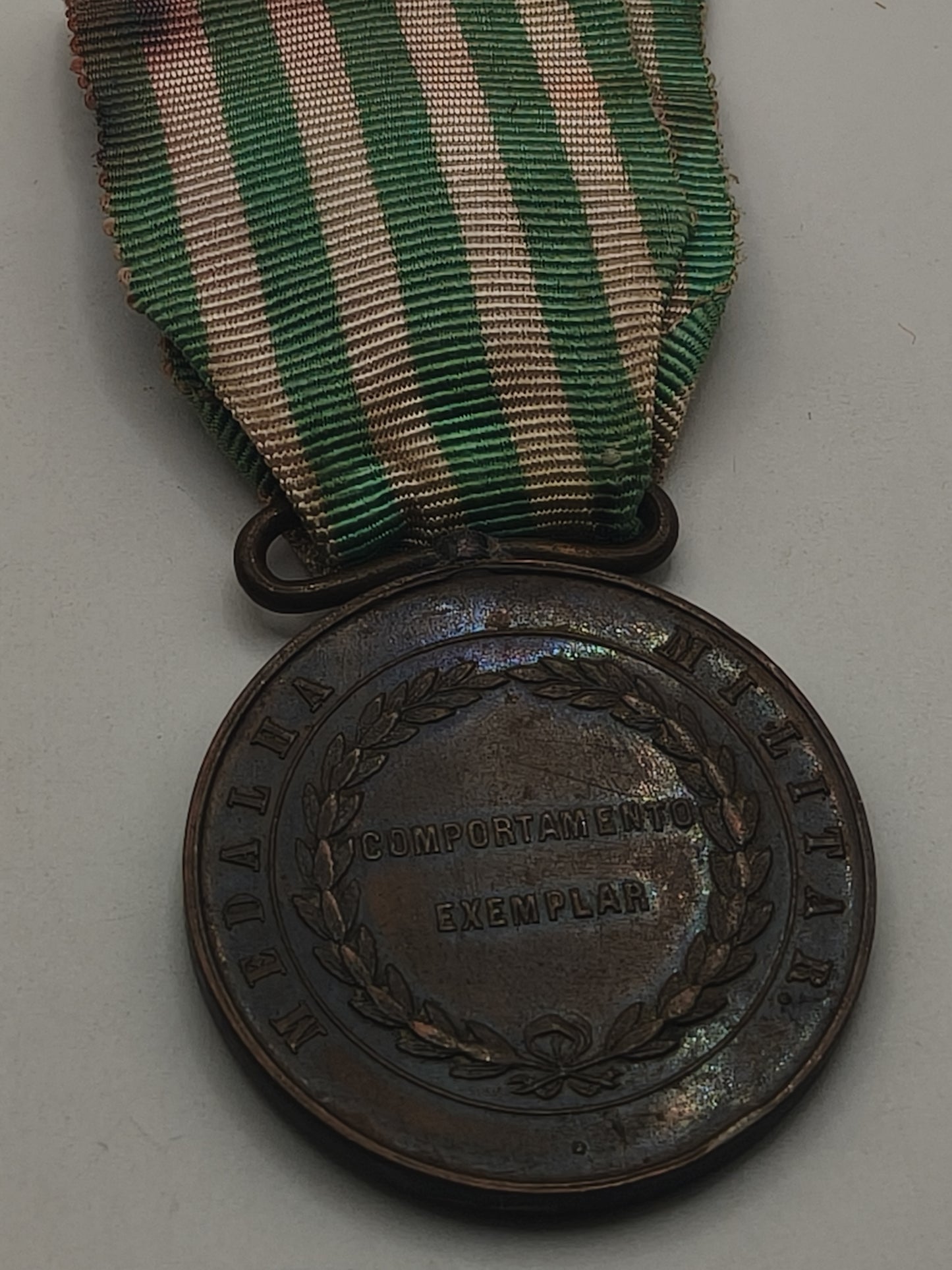 Military Medal for Exemplary Conduct. Colonial Portugal period