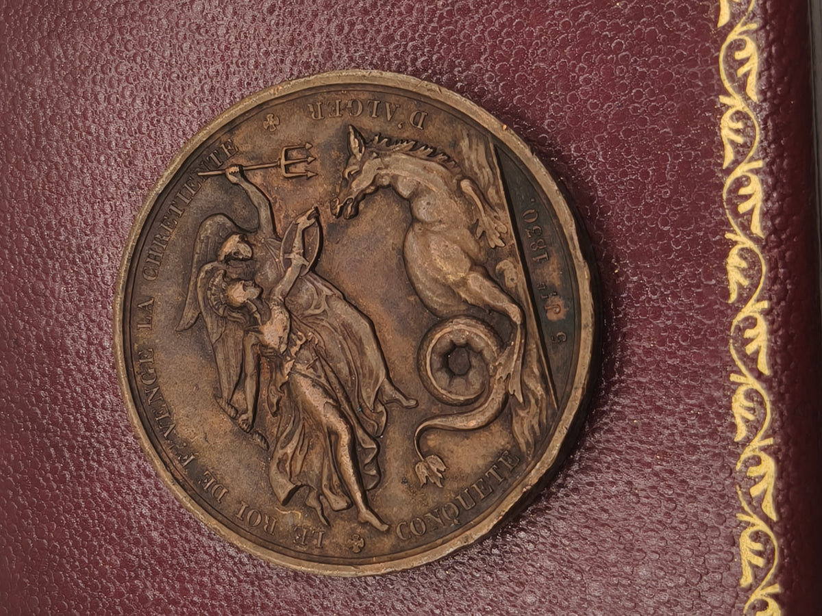 "CONQUÊTE D'ALGER LE 5 JUILLET 1830" Conmemorative Medal. France