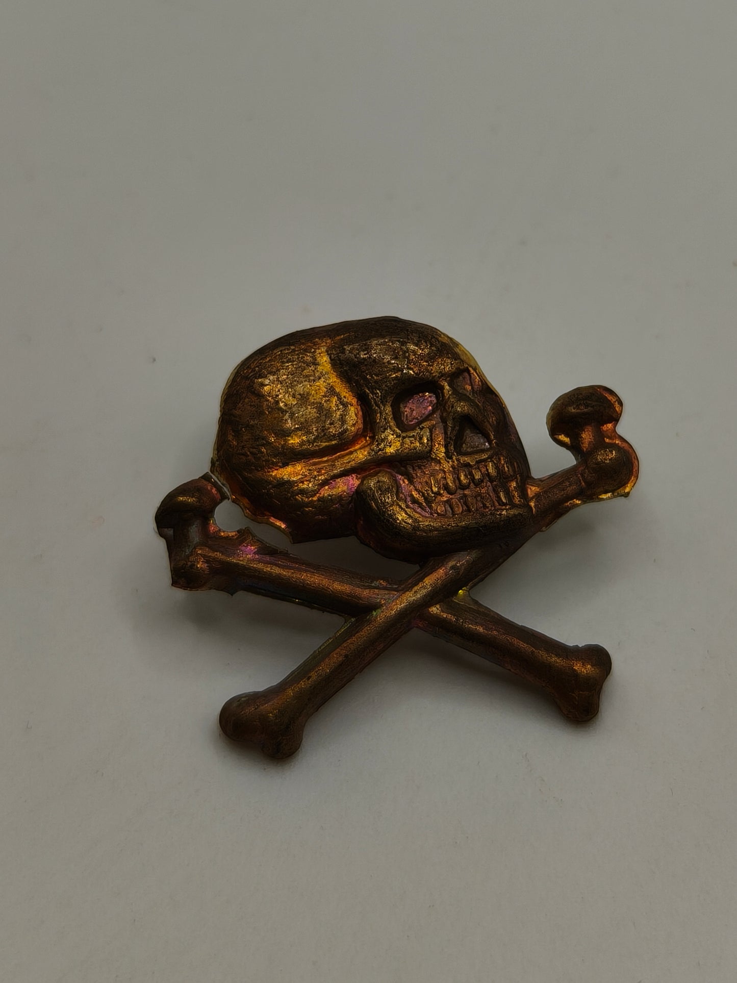 Insignia Calavera División Asalto. GUERRA CIVIL ESPAÑOLA.