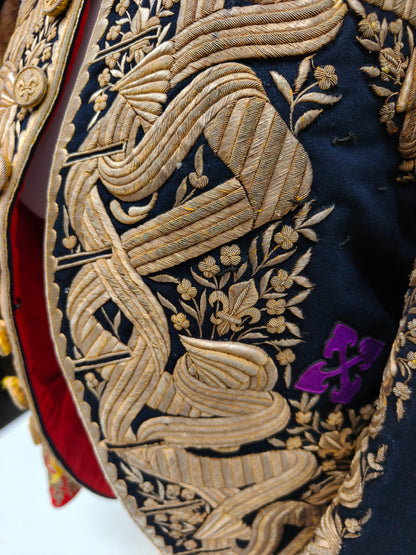 uniforme de época de Alfonso 13 de Gentilhombre de cámara