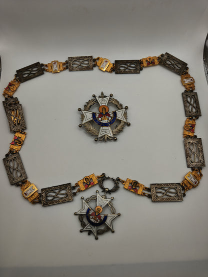 Justice Order of Raimundo de Peñafort, Grand Colar. Franco's Period.
