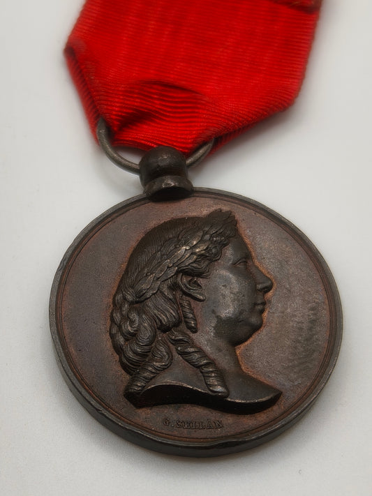 Medalla Batalla del Callao Isabel II