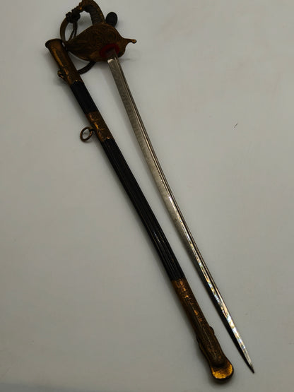 Imperial IWW Marine Letter Opener. Germany Kaiser Guillermo II.