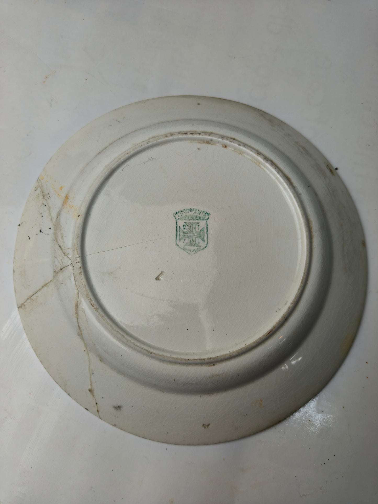 Winter Relief Tinnies Plate, 1939. Spanish Civil War.