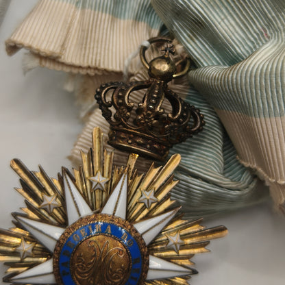 Villaviciosa's Order, Grand Cross. Portugal Monarchy Period
