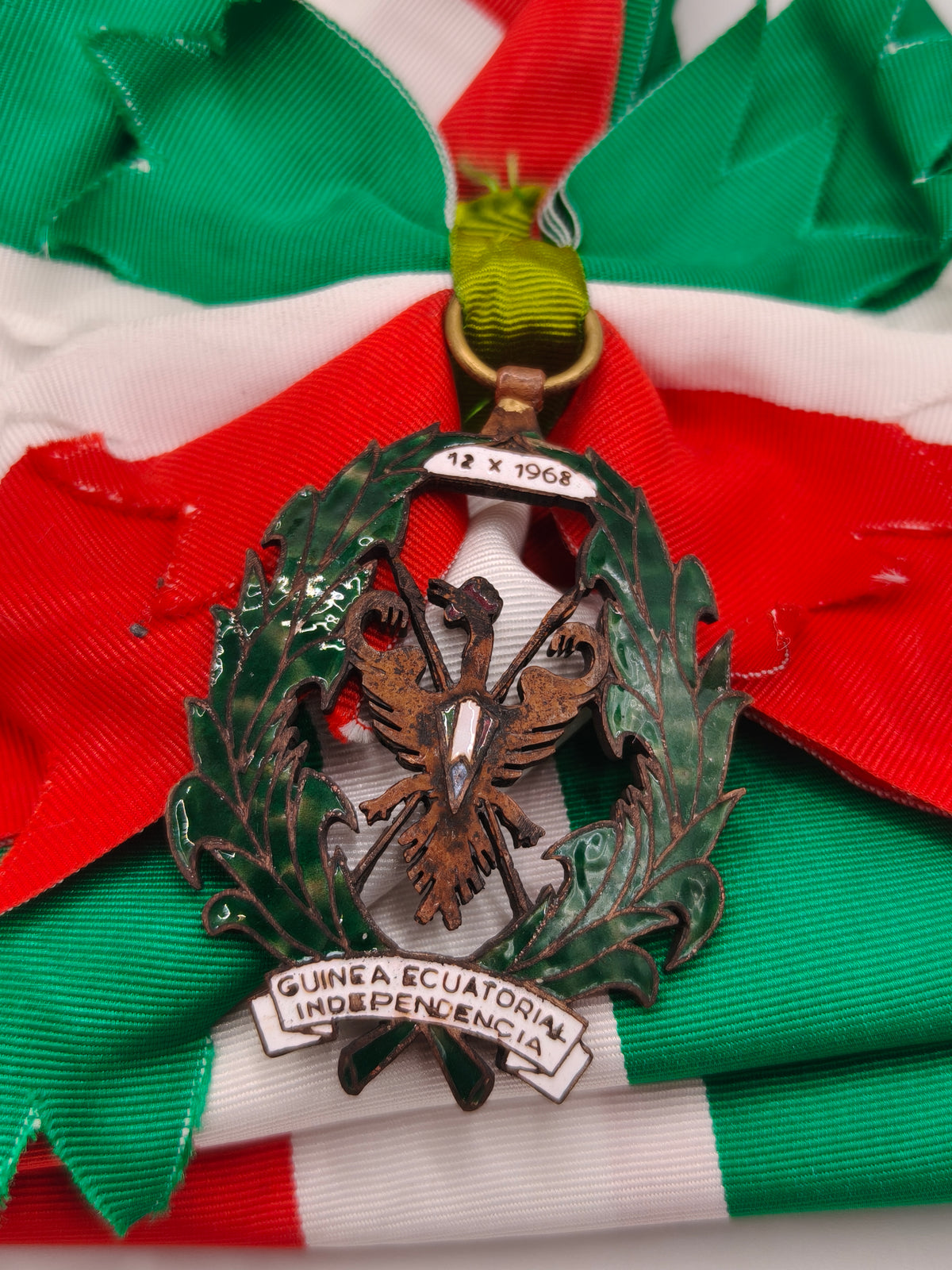 Grand Cross Sash, Order of Republic of Guinea.