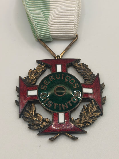 Good Service Medal. Portugal, Salazar Period.