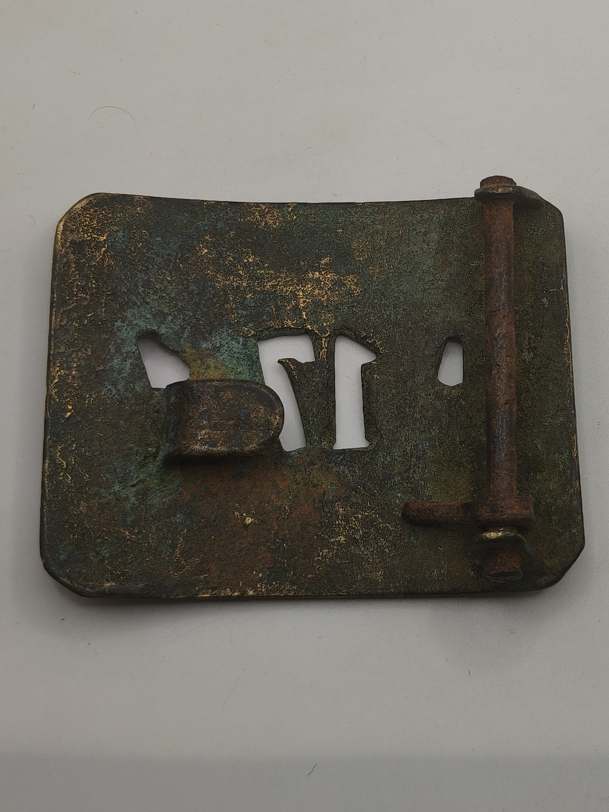 17 Regiment Buckle. Cuba American Spanish War.