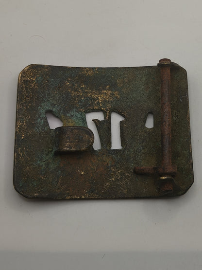 17 Regiment Buckle. Cuba American Spanish War.