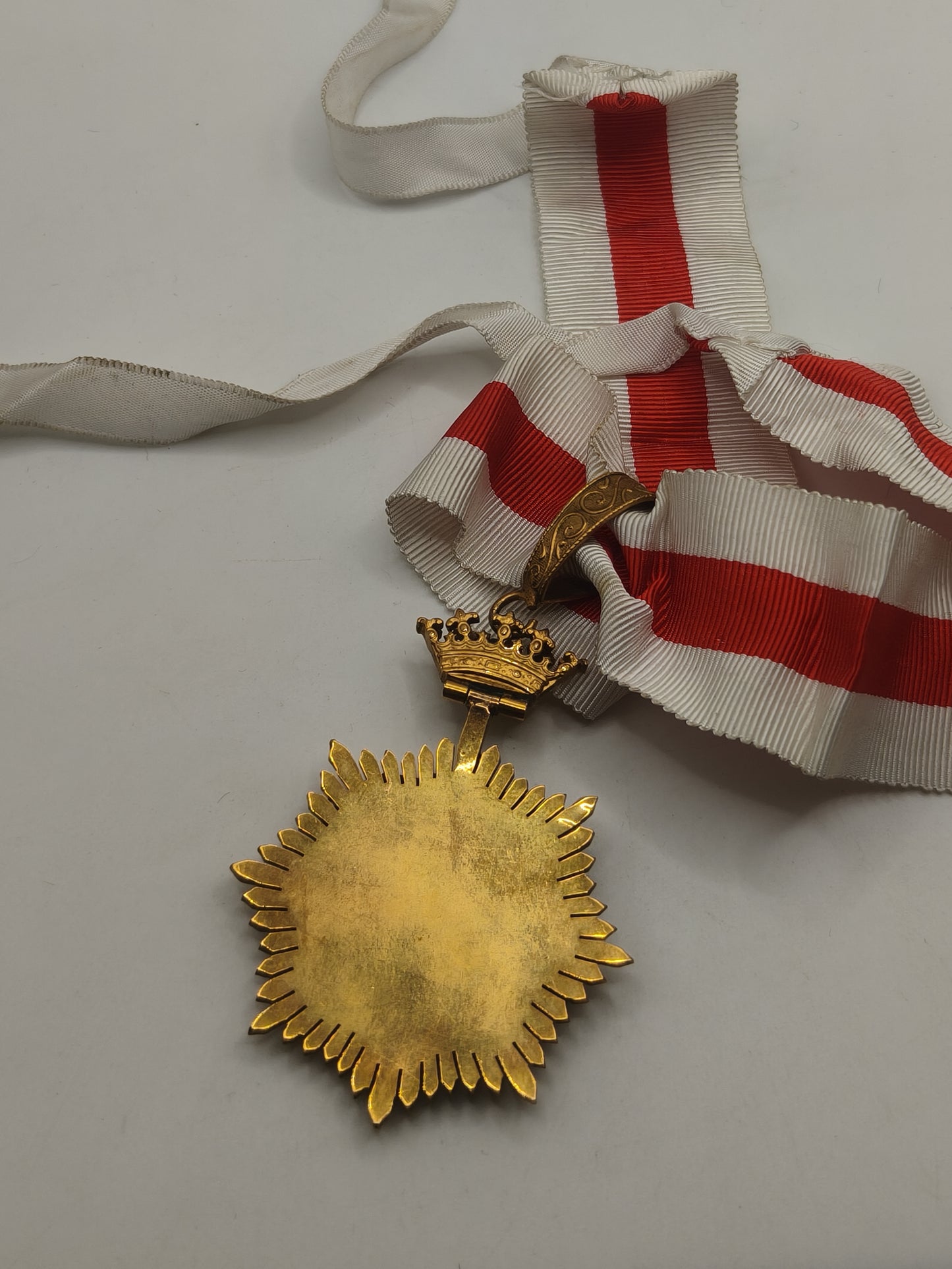 Red Cross Commander Order Medal. Spain Franco's period.