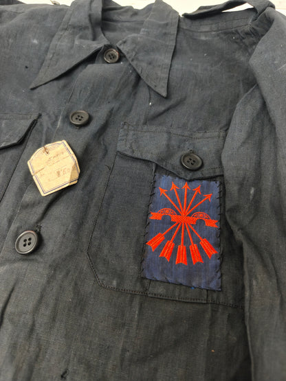 Camisa Azul Falange Juventudes. España