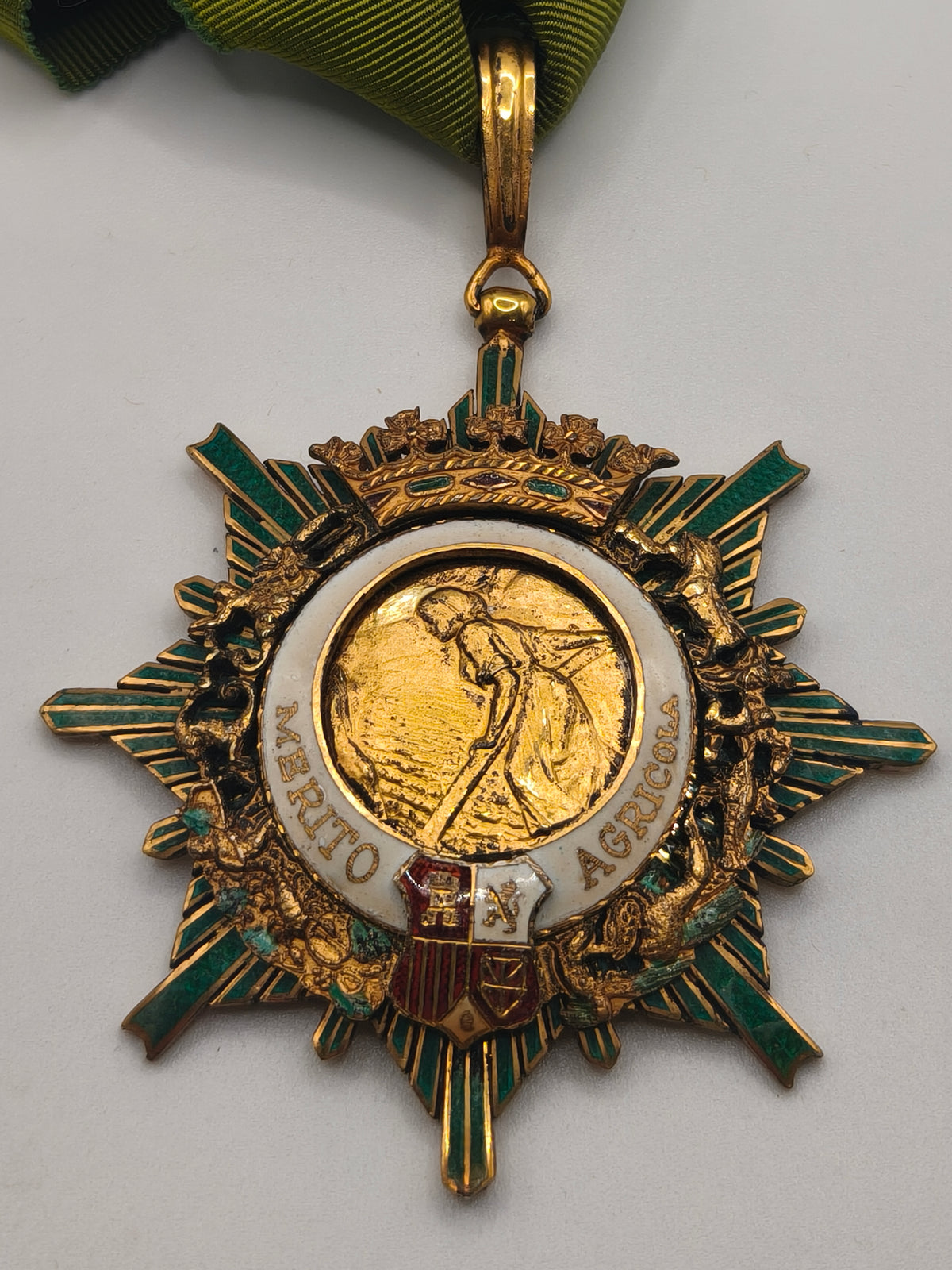 Agricultural Order, Commander Medal. Spain.