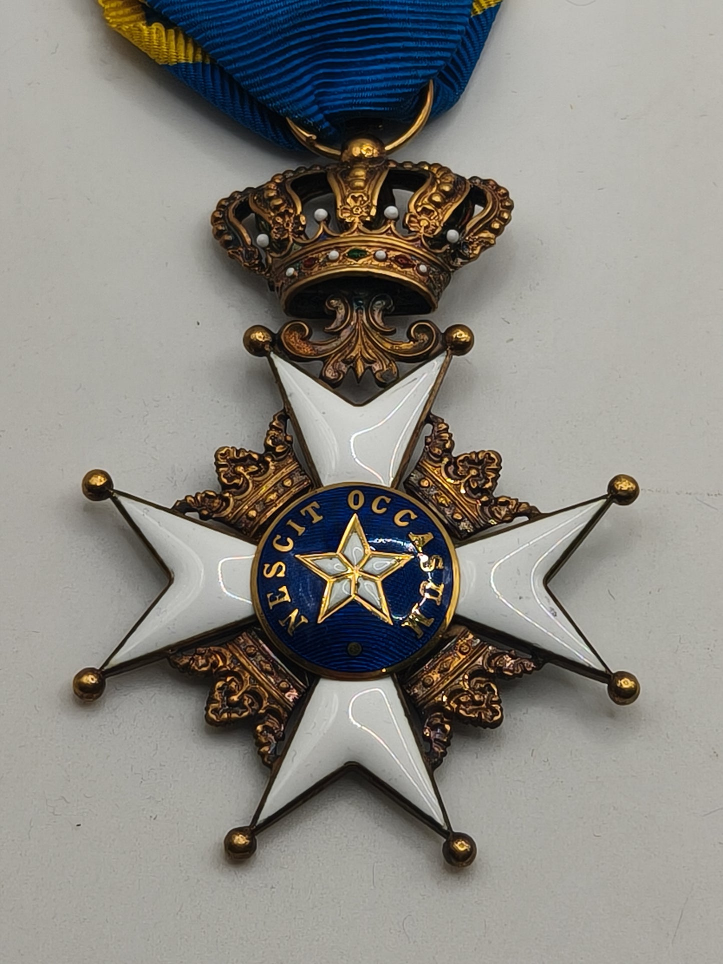 Polar Star Order medal of Sweden.
