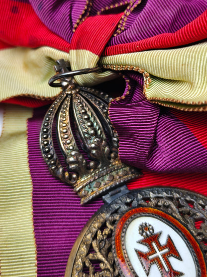 Brazilian Triple Order Badge of Grand Cross.