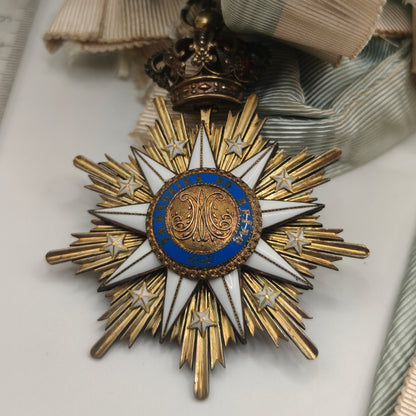 Villaviciosa's Order, Grand Cross. Portugal Monarchy Period