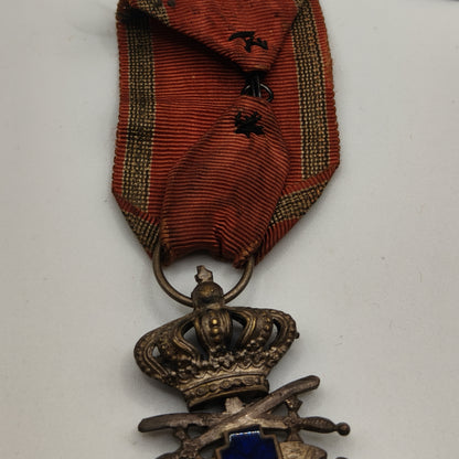 Rumanía Military Medal Order.