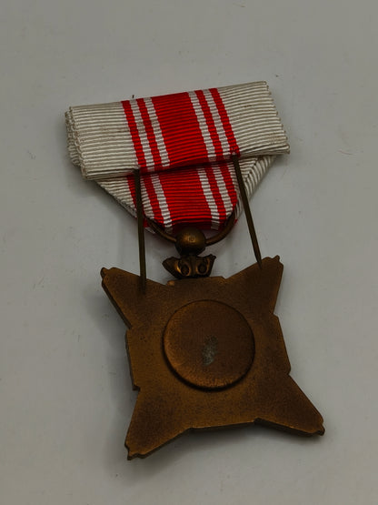 Medalla cruz roja. Bélgica