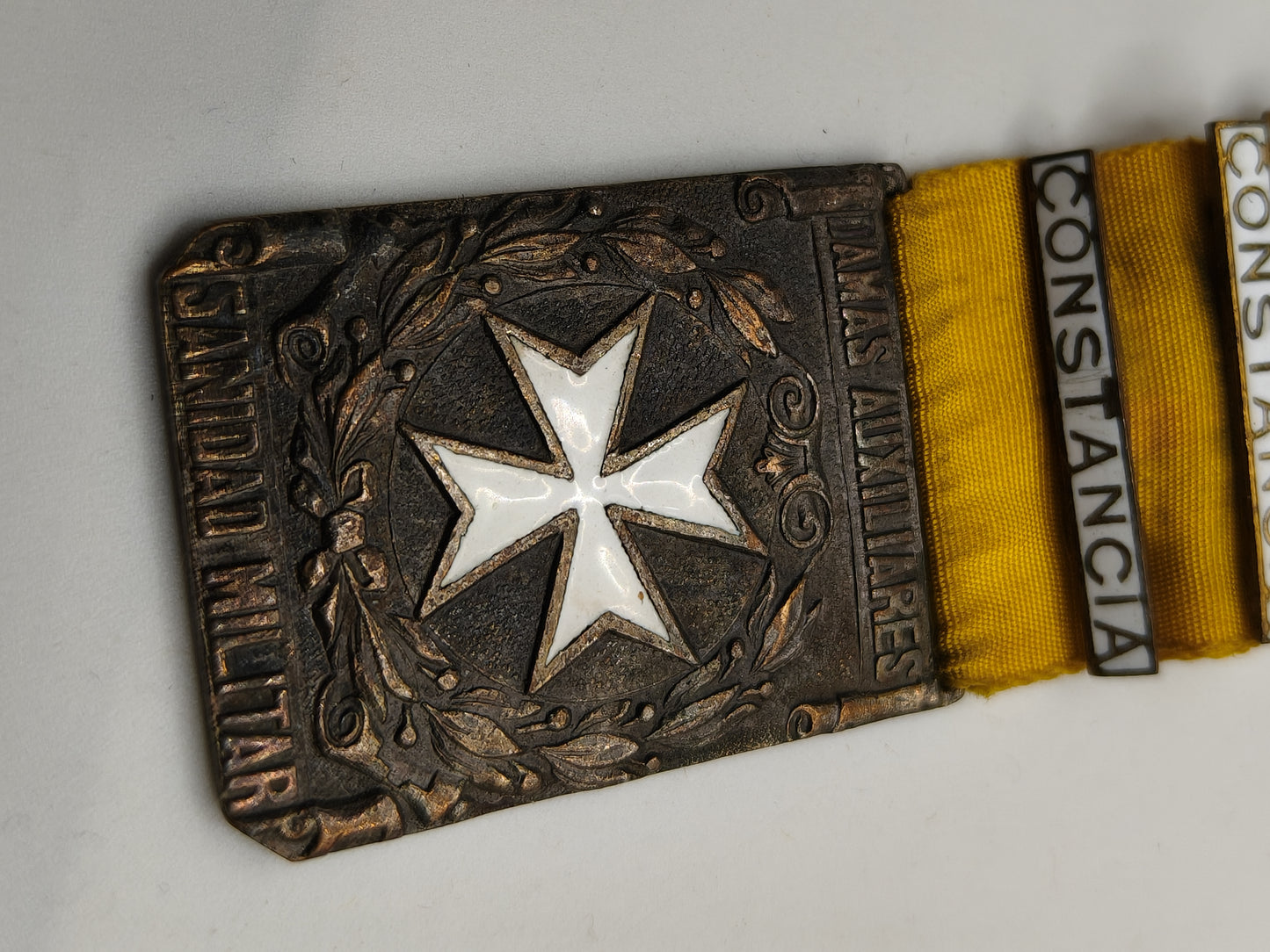 Medalla sanidad militar Franco. España