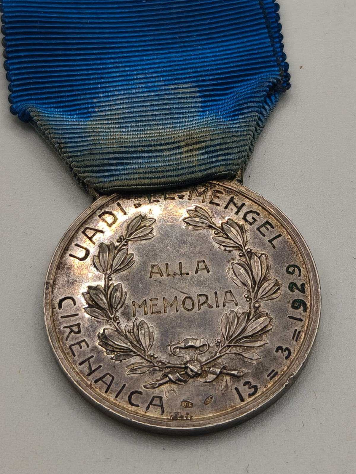 Italian Military Medal "Al Valore Militare". Silver Class. 1929.