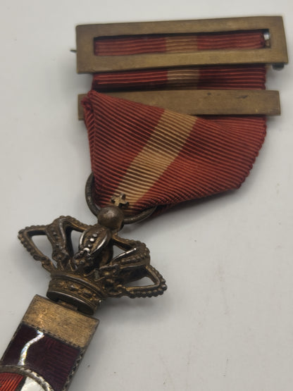 War Red Merit Order Cross Medal. Spain Alfonso XIII.