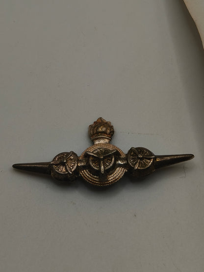 Insignia documento aviación D.C.A. II República.