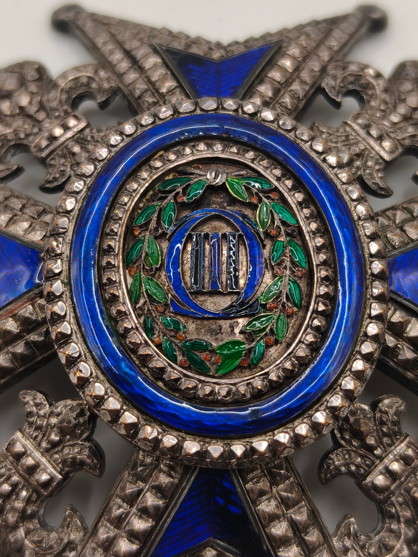 The Grand Cross of the Royal Order of Charles III . Spain XIX Century.