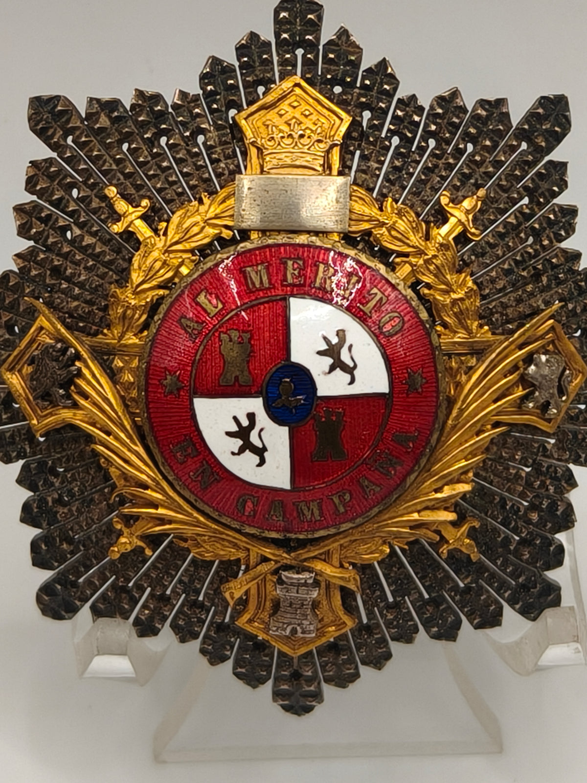 War Cross With Palms, Spanish Civil War. Rare