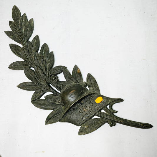 IWW, Conmemorative Bronce of Veterans, big size.