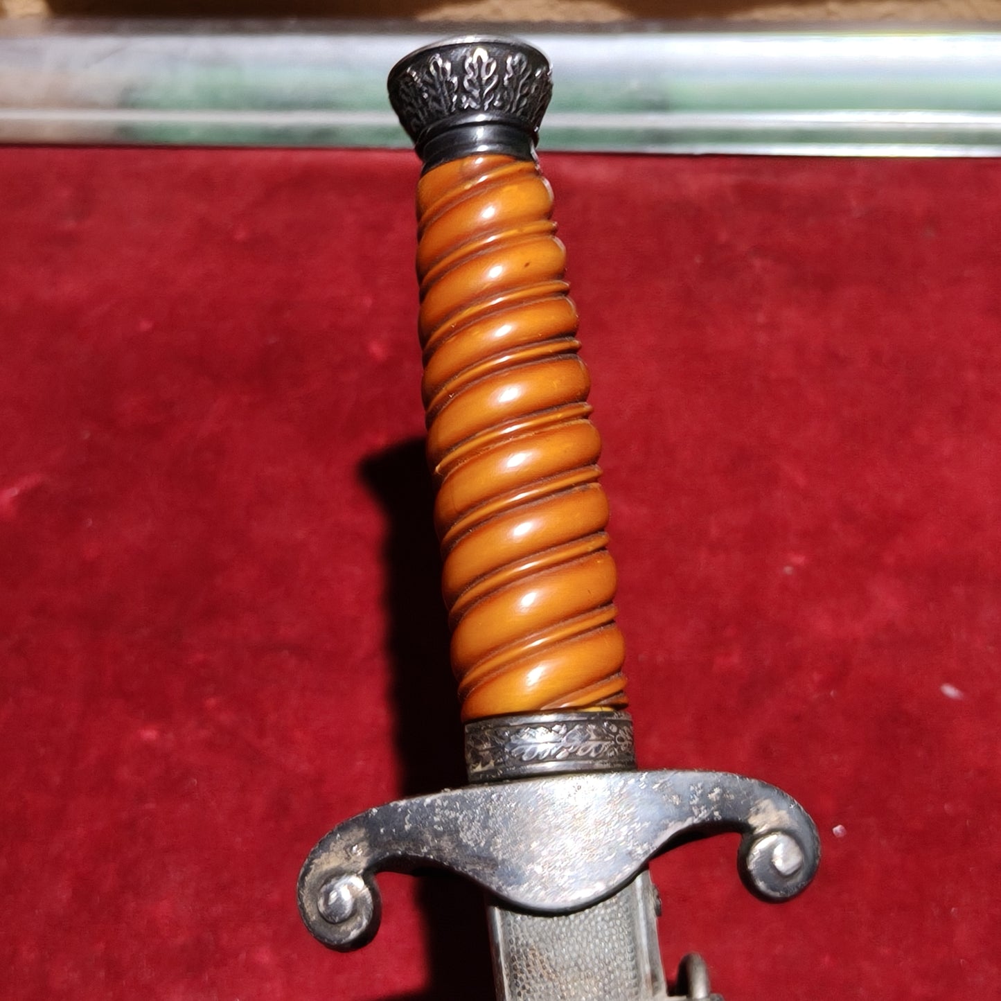 Daga oficial Wehrmacht Sin marcas en hoja