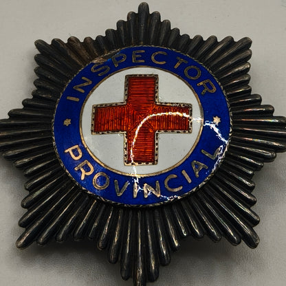 Silver Badge Police Inspector of the Red Cross. Spain Franco's Period.