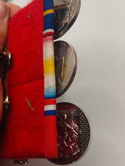 British Military Medal Bar. Cold War
