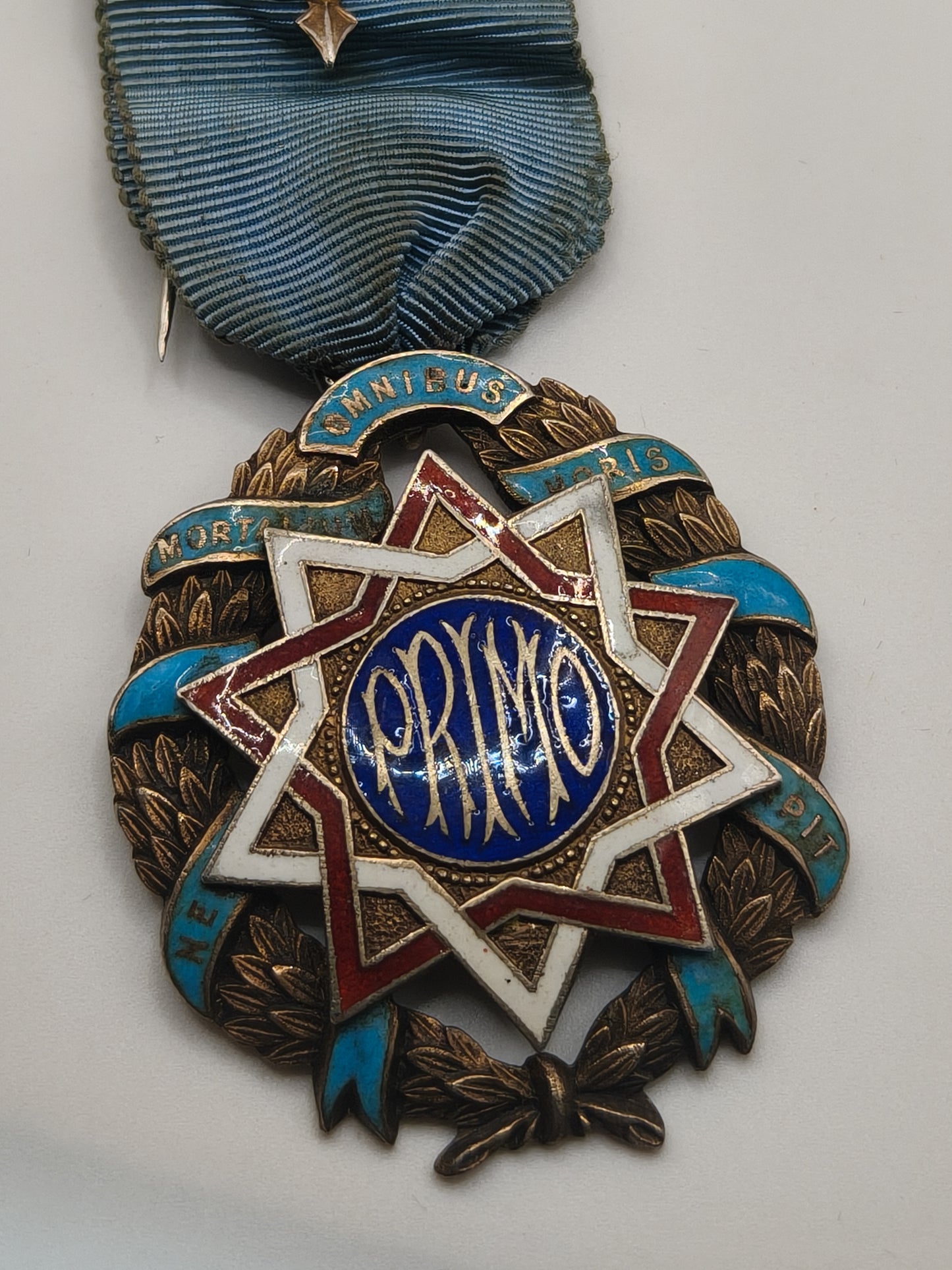 Masonic British medal. Sterling silver.