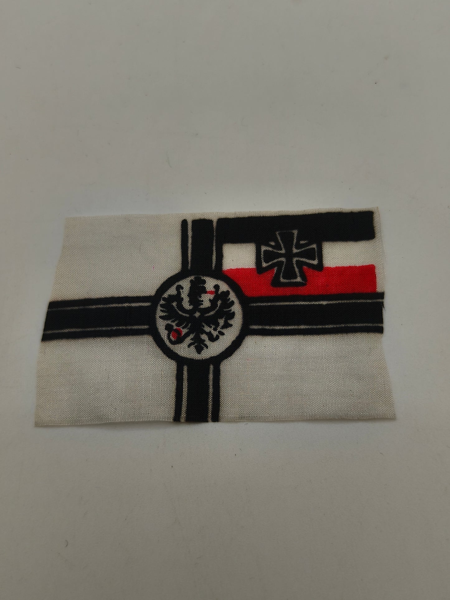 Bandera pequeña propaganda . Imperial Aleman