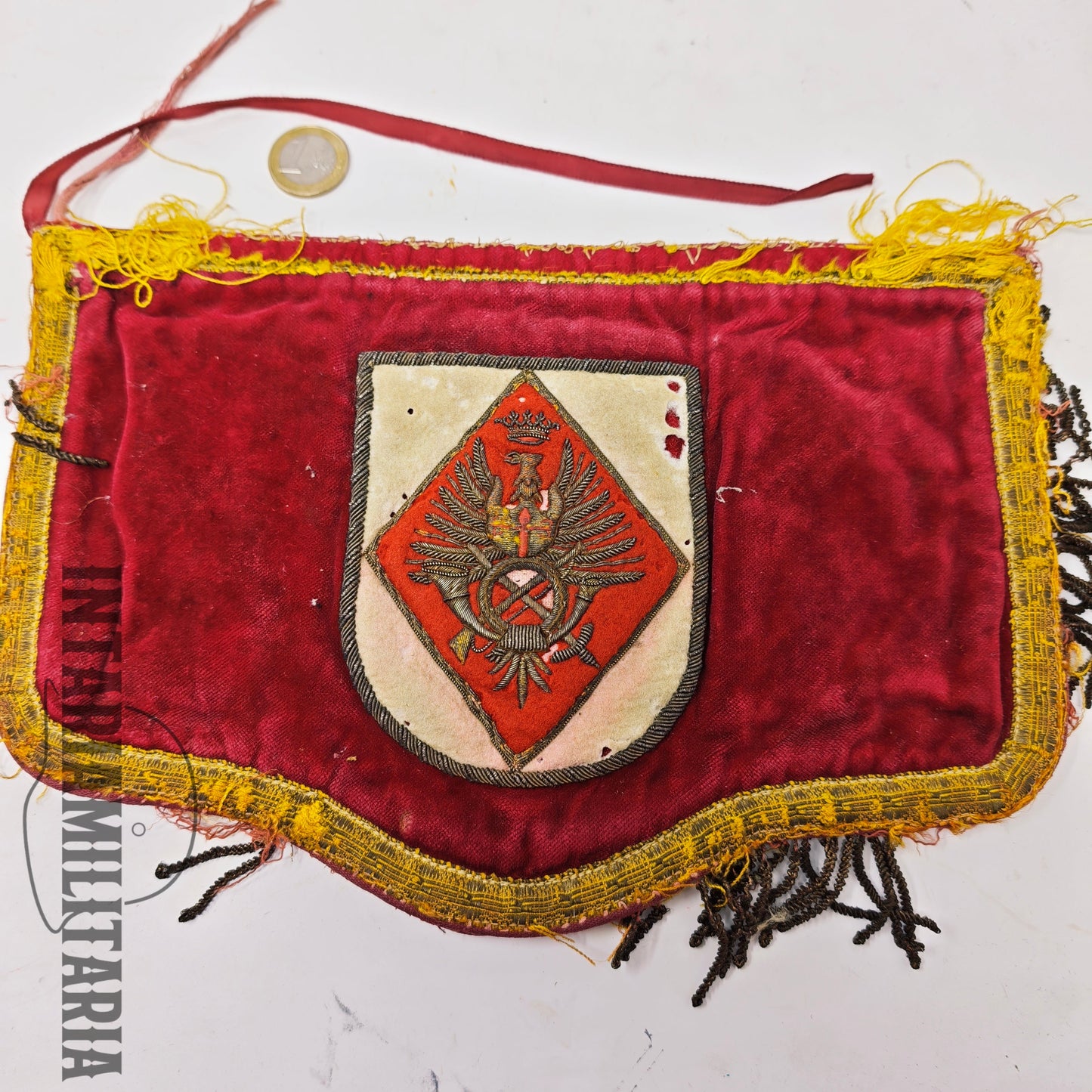 Banderín Ejercito Español Infantería. España época Franco
